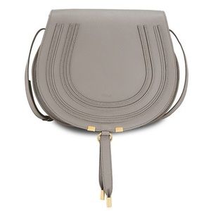 Chloé Medium Marcie Leather Saddle Bag